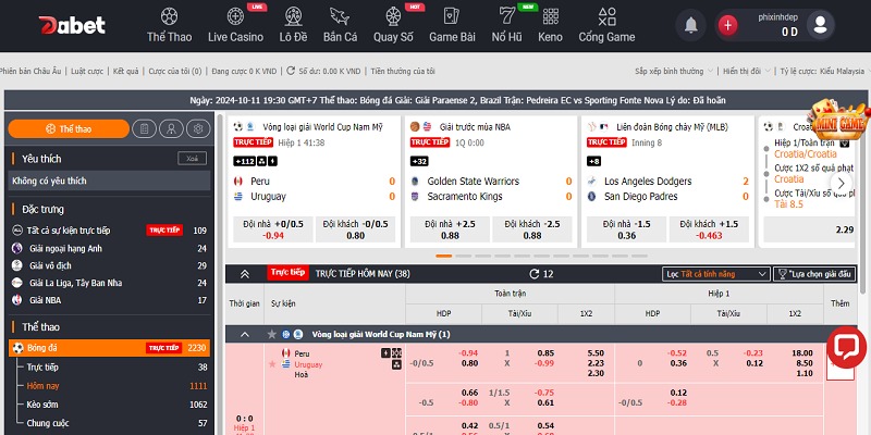 Bóng đá là bộ môn thể thao vua với hàng loạt trận đấu mỗi ngày