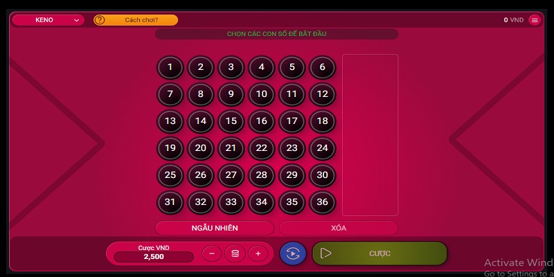 Keno Dabet hội tụ nhiều yếu tố đặc sắc thu hút người chơi