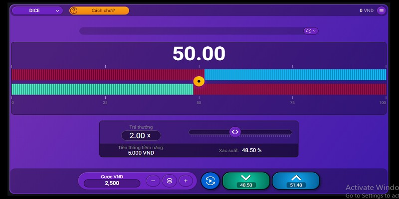 Keno Dabet cung cấp đa dạng cửa cược và mức thưởng