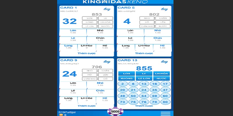 Nắm rõ luật chơi và tỷ lệ cược trong keno