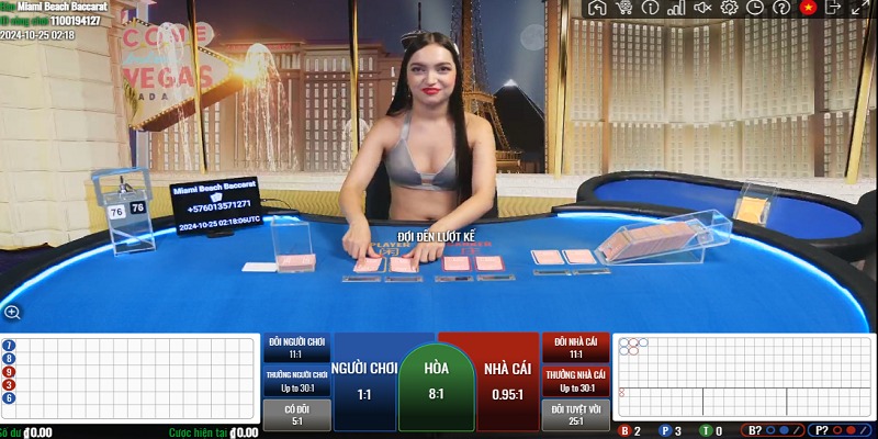 Sảnh cung cấp tính năng đặt cược đa bàn tiện lợi
