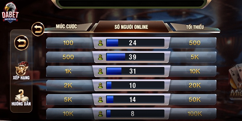 Kho game bài phong phú với tỷ lệ thưởng cao, nhiều ưu đãi