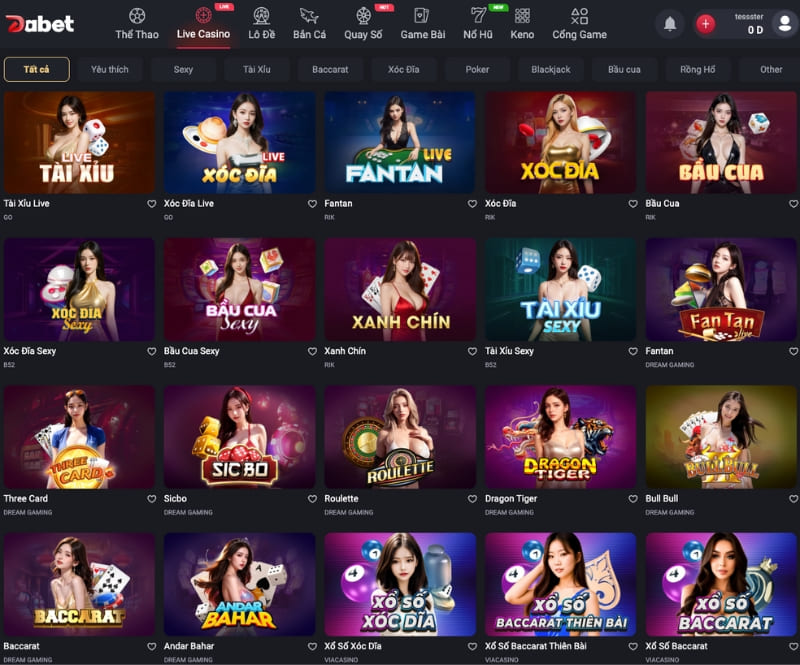 Nhà cung cấp đa dạng sản phẩm cá cược