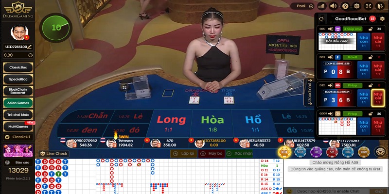 Nắm bắt cách tính điểm trong game Dragon Tiger