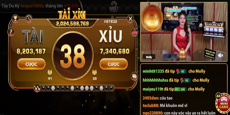 Tài Xỉu Live mang đến cơ hội thắng hấp dẫn với tỷ lệ thưởng cao