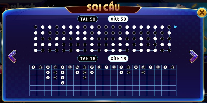 Áp dụng cách bắt cầu bệt trong game Xanh Chín