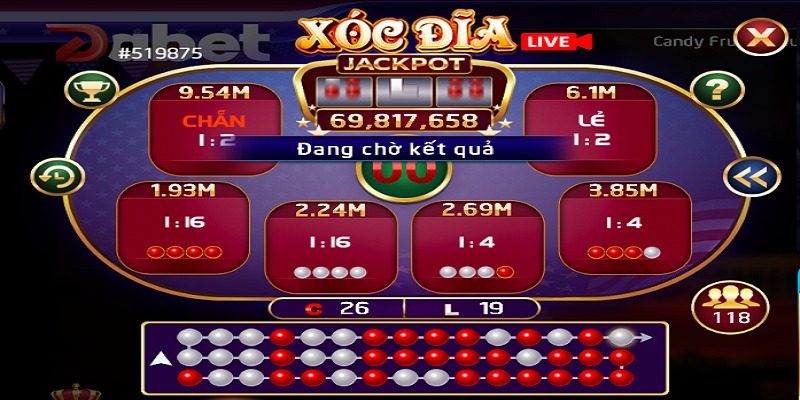 Có nhiều cửa cược để người chơi lựa chọn